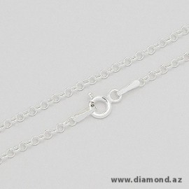Şəkli böyütmək üçün tiklayın Chain Chain İtalya istehsalı olan 925 əyar gümüş boyunbağı