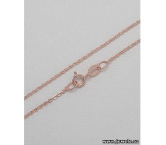 Chain Metal: 925 Sterling Silver Plating: Pink Gold
