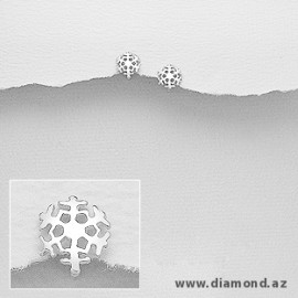 Earrings Product Design: Snow flakes Metal: 925 Sterling Silver
