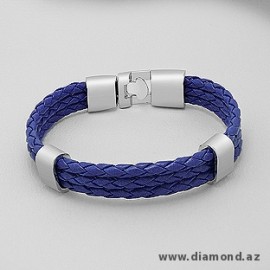 Bracelet Metal: Zinc Material: Leather