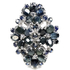 Genuine heated asia AAA Blue Sapphire 925 silver ring.