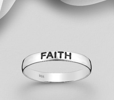 925 Sterling Silver Oxidized 