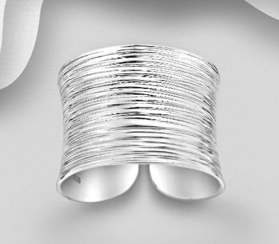 925 Sterling Silver Adjustable Ring