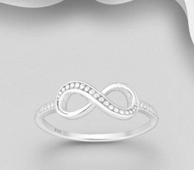 925 Sterling Silver Infinity Ring