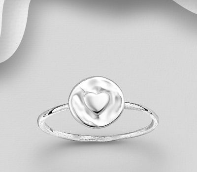 925 Sterling Silver Heart Ring