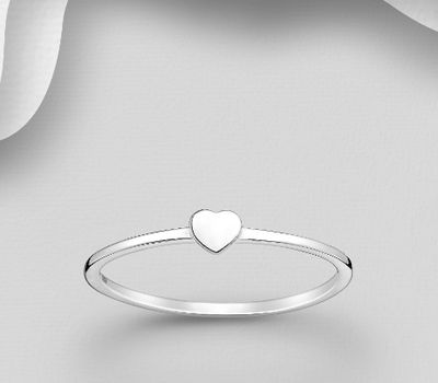 925 Sterling Silver Heart Ring