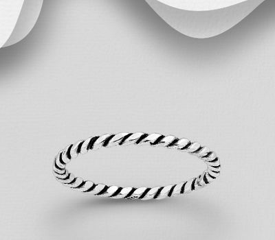 925 Sterling Silver Wire Band Ring