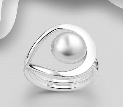 925 Sterling Silver Ball Ring