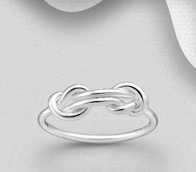 925 Sterling Silver Knot Ring
