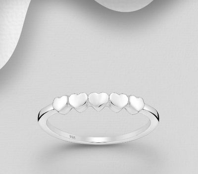 925 Sterling Silver Heart Ring