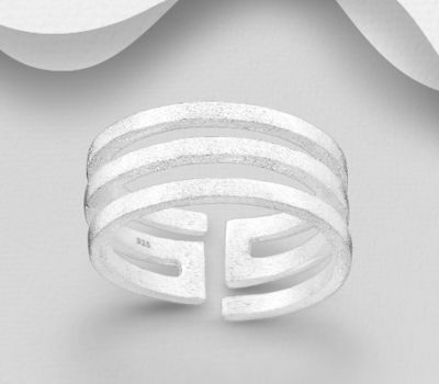 925 Sterling Silver Adjustable Ring