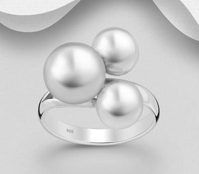 925 Sterling Silver Ball Ring