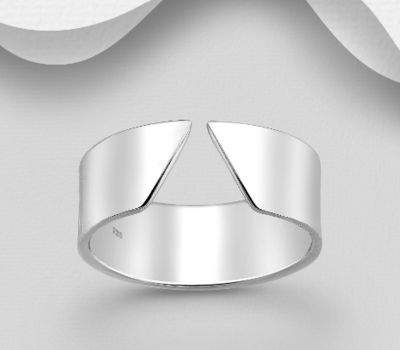 925 Sterling Silver Adjustable Ring