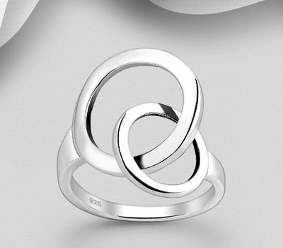 925 Sterling Silver Circle Ring
