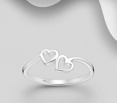 925 Sterling Silver Heart Ring