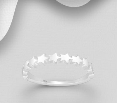 925 Sterling Silver Star Ring