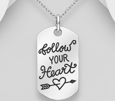 925 Sterling Silver Oxidized 