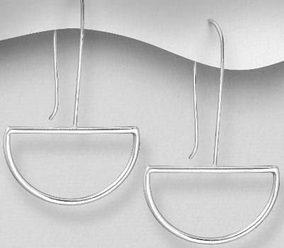 925 Sterling Silver Hook Earrings