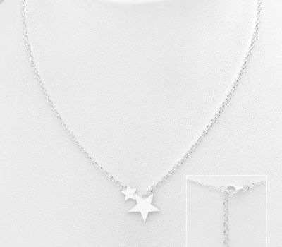 925 Sterling Silver Star Necklace