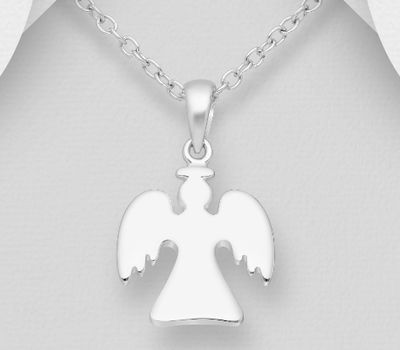 925 Sterling Silver Angel Pendant