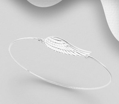 Malın səhifəsinə keç 925 Sterling Silver Angel Wings Bracelet