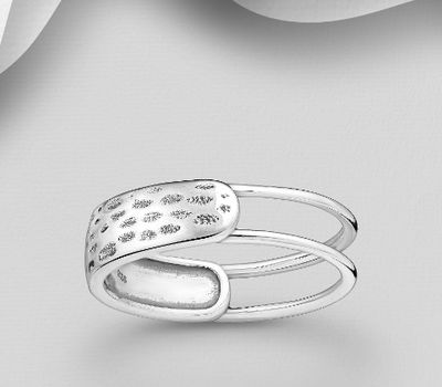 Malın səhifəsinə keç 925 Sterling Silver Oxidized Ring