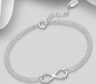 Malın səhifəsinə keç 925 Sterling Silver Infinity