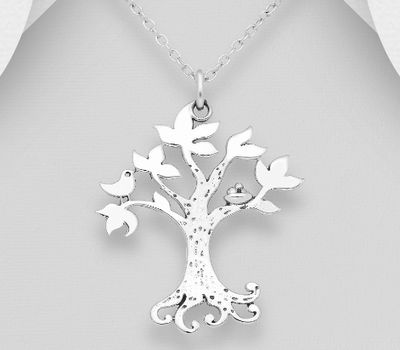 Malın səhifəsinə keç 925 Sterling Silver Tree Of Life Pendant