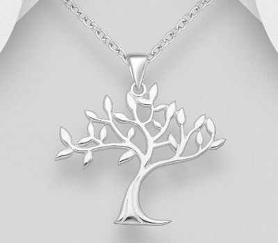 Malın səhifəsinə keç 925 Sterling Silver Tree Of Life Pendant