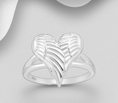 Malın səhifəsinə keç 925 Sterling Silver Wings Ring