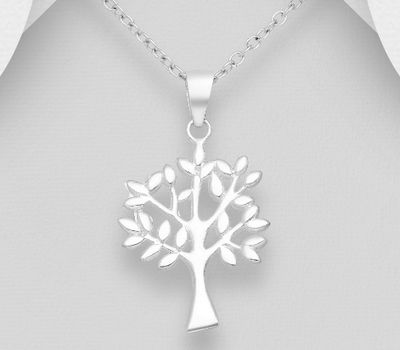 Malın səhifəsinə keç 925 Sterling Silver Tree Of Life Pendant