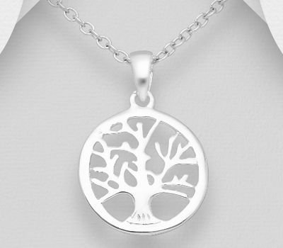 Malın səhifəsinə keç 925 Sterling Silver Tree Of Life Pendant