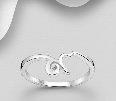 Malın səhifəsinə keç 925 Sterling Silver Thai Lucky Number 9 Ring