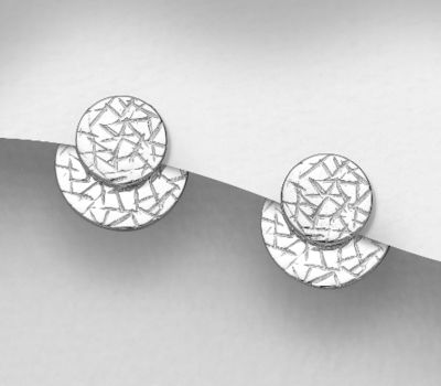 Malın səhifəsinə keç 925 Sterling Silver Jacket Earrings