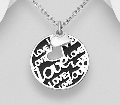 Malın səhifəsinə keç 925 Sterling Silver Heart