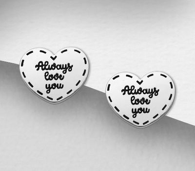 Malın səhifəsinə keç 925 Sterling Silver Heart