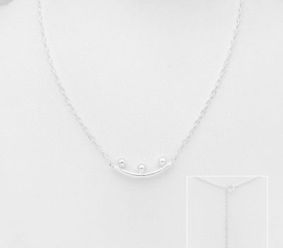 925 Sterling Silver Ball Necklace