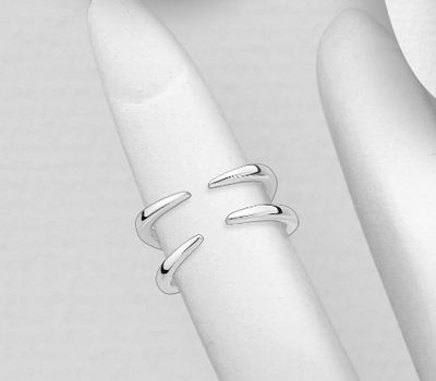 925 Sterling Silver Knackle Ring