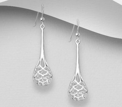 Malın səhifəsinə keç 925 Sterling Silver Hook Earrings