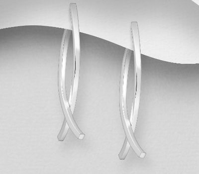 Malın səhifəsinə keç 925 Sterling Silver Ear Jacket