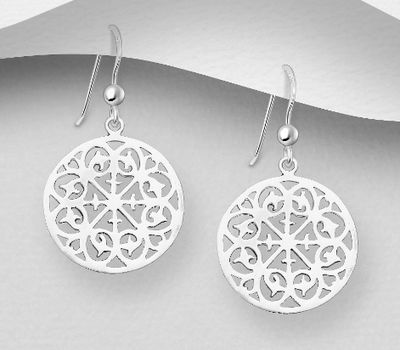 925 Sterling Silver Hook Earrings