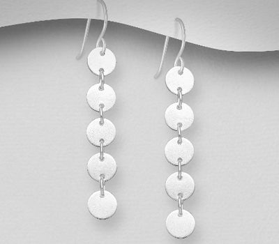 Malın səhifəsinə keç 925 Sterling Silver Circle Hook Earrings