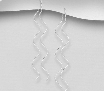 Malın səhifəsinə keç 925 Sterling Silver Threader Earrings