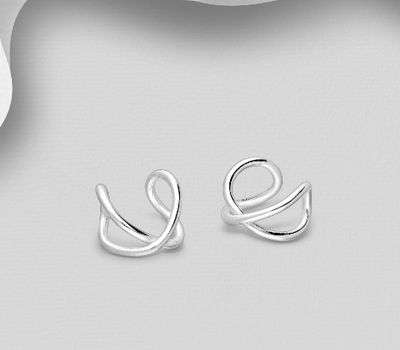 Malın səhifəsinə keç 925 Sterling Silver Ear Cuffs