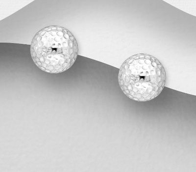 Malın səhifəsinə keç 925 Sterling Silver Semi-Circle Push-Back Earrings