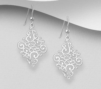 Malın səhifəsinə keç 925 Sterling Silver Earrings