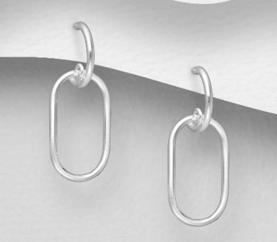 Malın səhifəsinə keç 925 Sterling Silver Push-Back Earrings