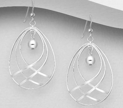 Malın səhifəsinə keç 925 Sterling Silver Earrings