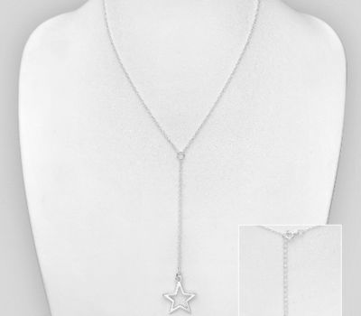 925 Sterling Silver Star Necklace