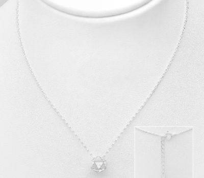 Malın səhifəsinə keç 925 Sterling Silver Matt Necklace